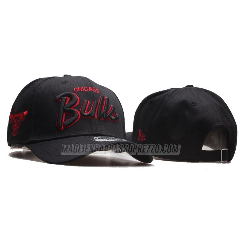 cappelli da baseball chicago bulls di 2023 nero