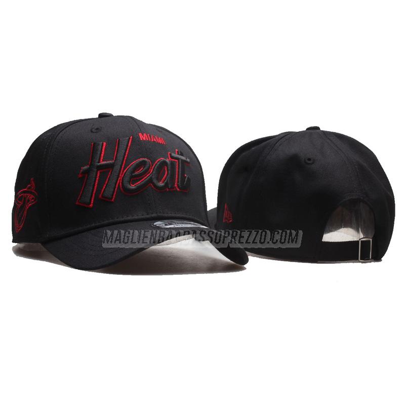 cappelli da baseball miami heat di 2023 nero