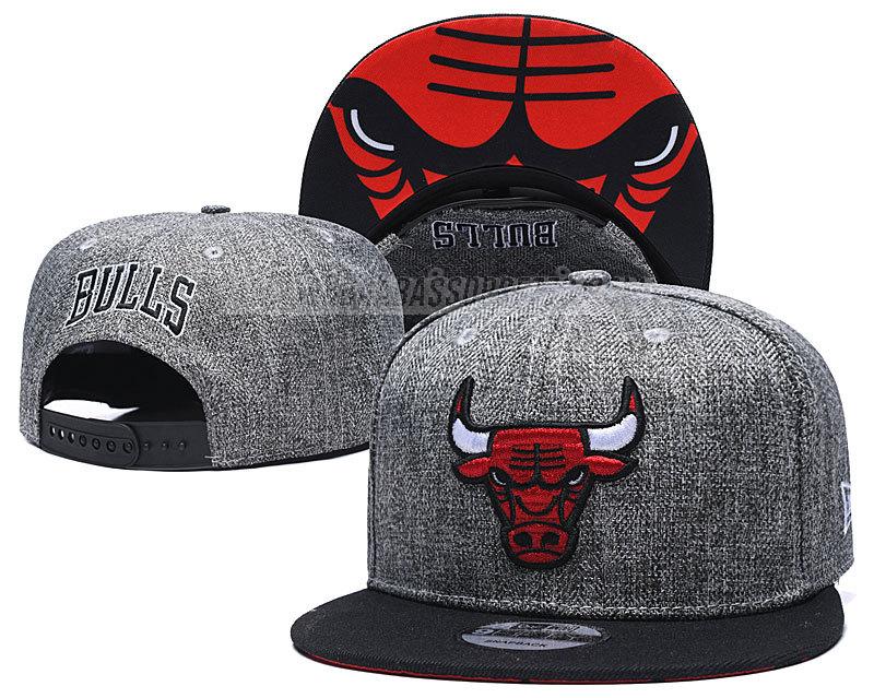 cappelli hip hop chicago bulls di chh10 grigio