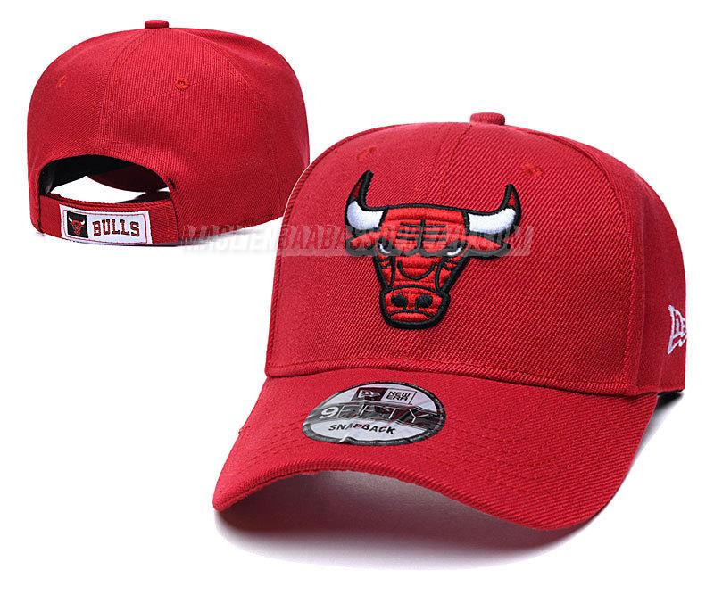 cappelli hip hop chicago bulls di chh13 rosso