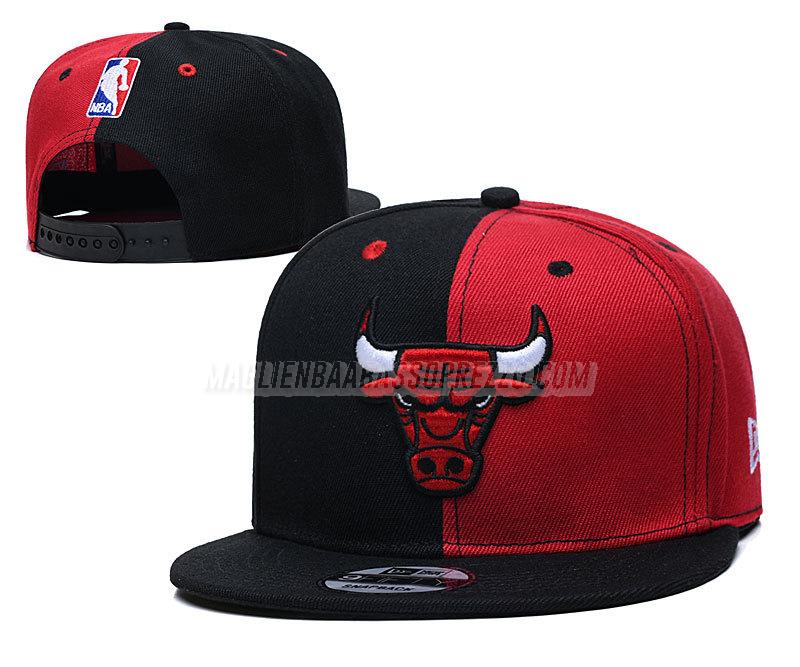 cappelli hip hop chicago bulls di chh14 rosso