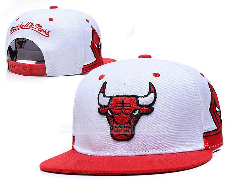 cappelli hip hop chicago bulls di chh16 bianco