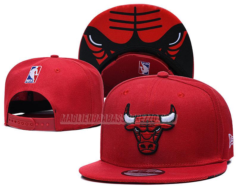 cappelli hip hop chicago bulls di chh20 rosso