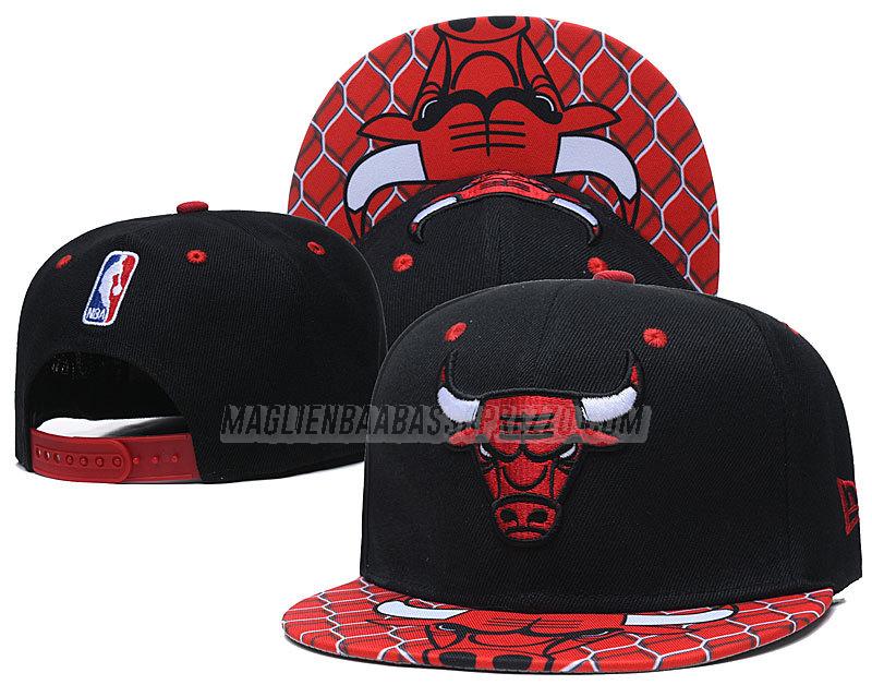 cappelli hip hop chicago bulls di chh22 nero