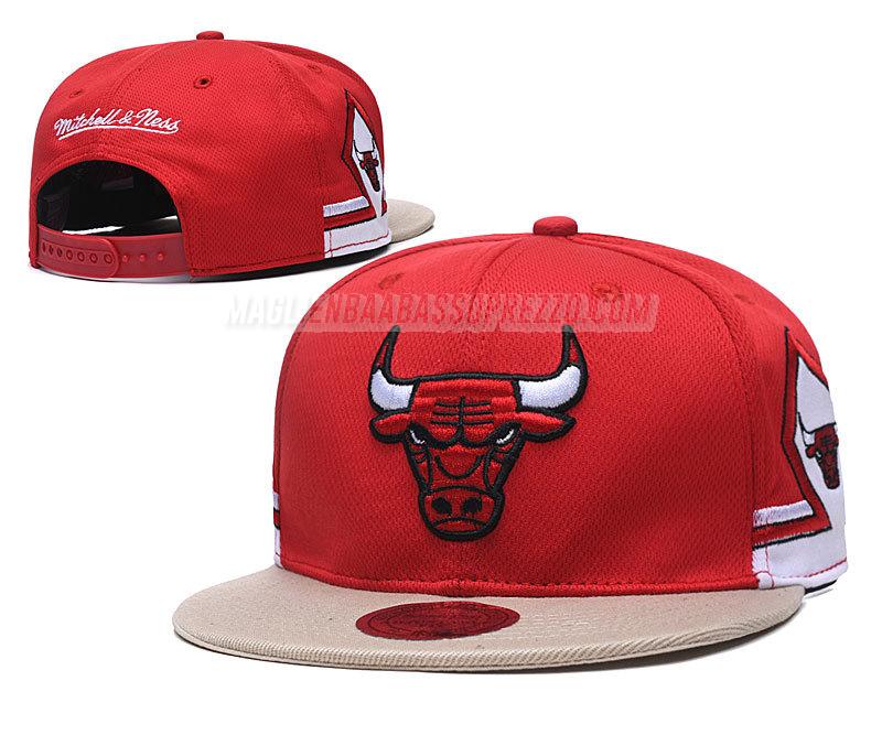 cappelli hip hop chicago bulls di chh24 rosso