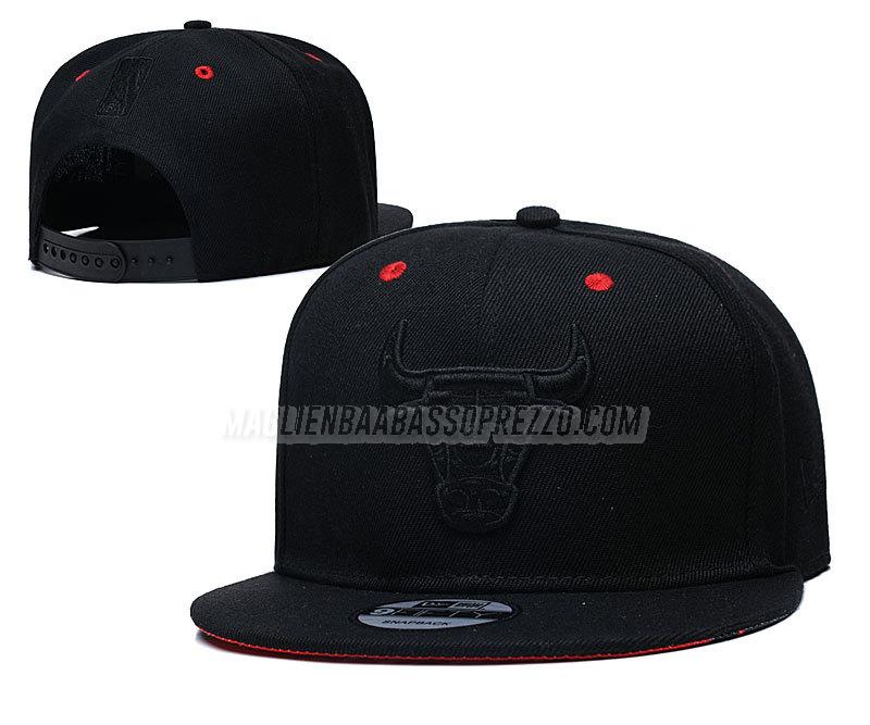 cappelli hip hop chicago bulls di chh25 nero