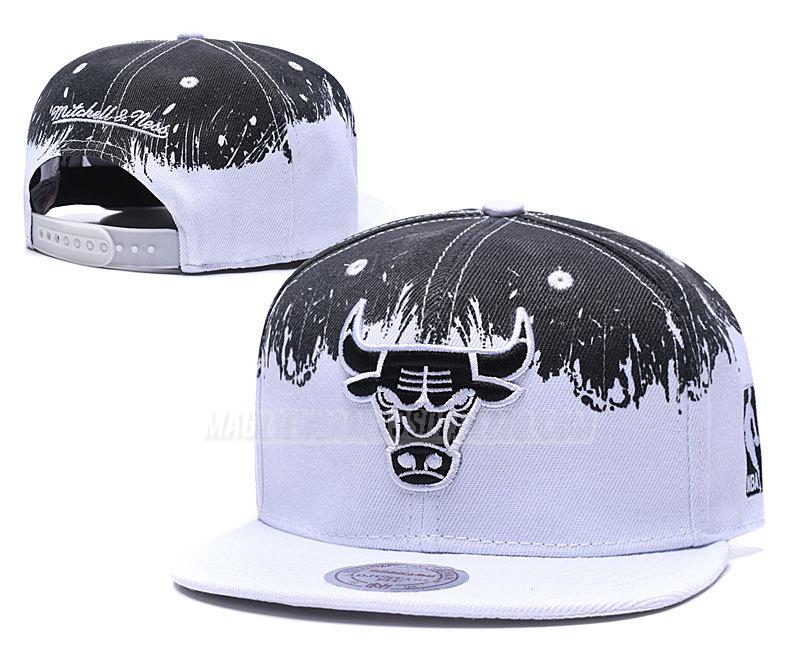 cappelli hip hop chicago bulls di chh31 bianco