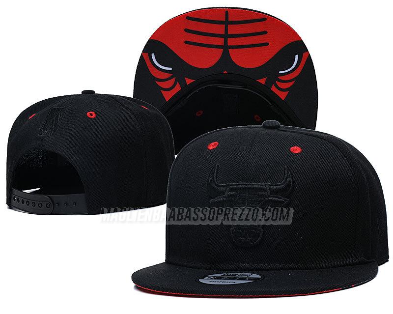 cappelli hip hop chicago bulls di chh9 nero