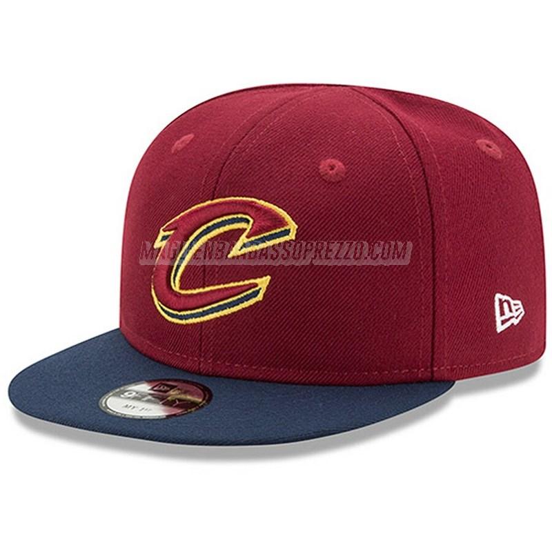 cappelli hip hop cleveland cavaliers di chh42 rosso