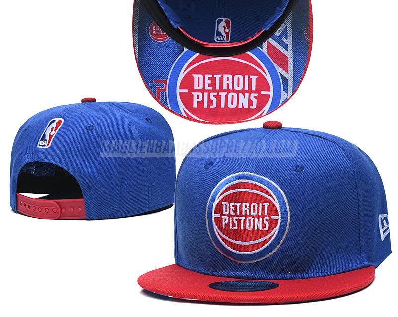 cappelli hip hop detroit pistons di chh123 blu