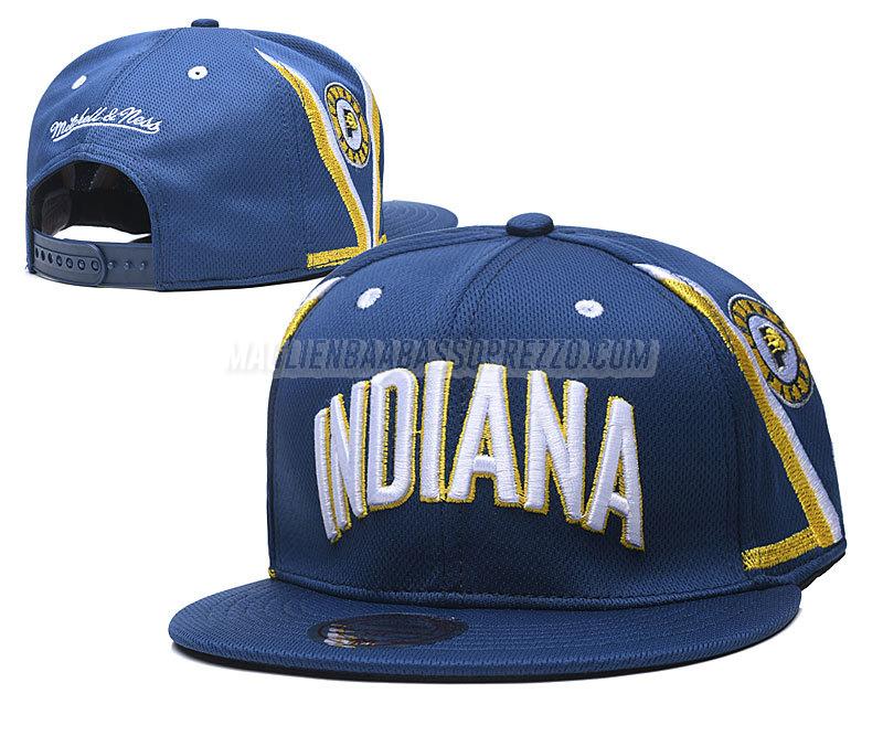 cappelli hip hop indiana pacers di chh47 blu