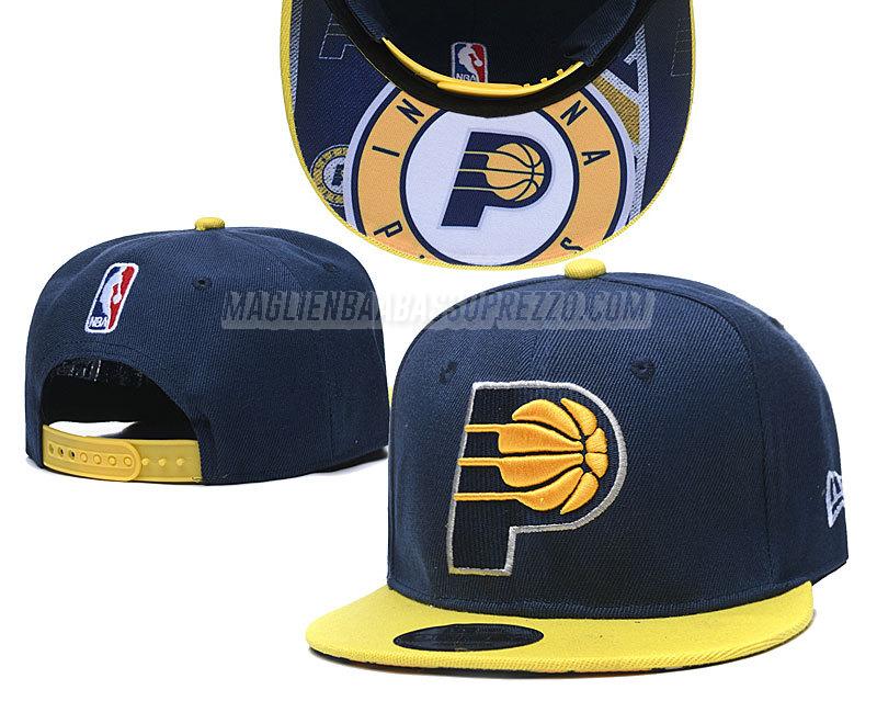 cappelli hip hop indiana pacers di chh49 blu