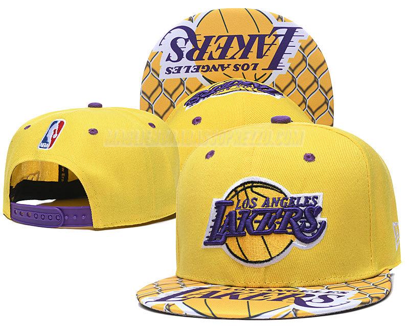 cappelli hip hop los angeles lakers di chh63 giallo