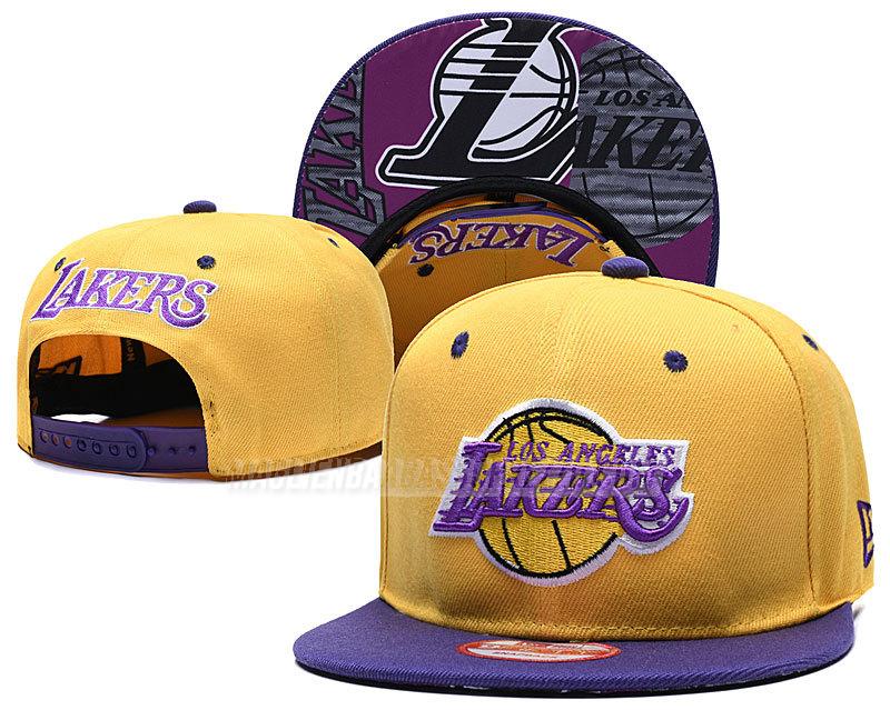 cappelli hip hop los angeles lakers di chh73 giallo