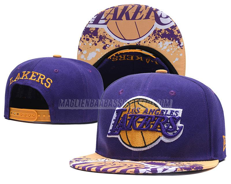 cappelli hip hop los angeles lakers di chh74 porpora