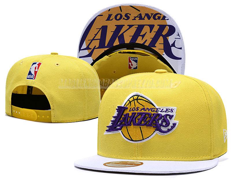 cappelli hip hop los angeles lakers di chh86 giallo