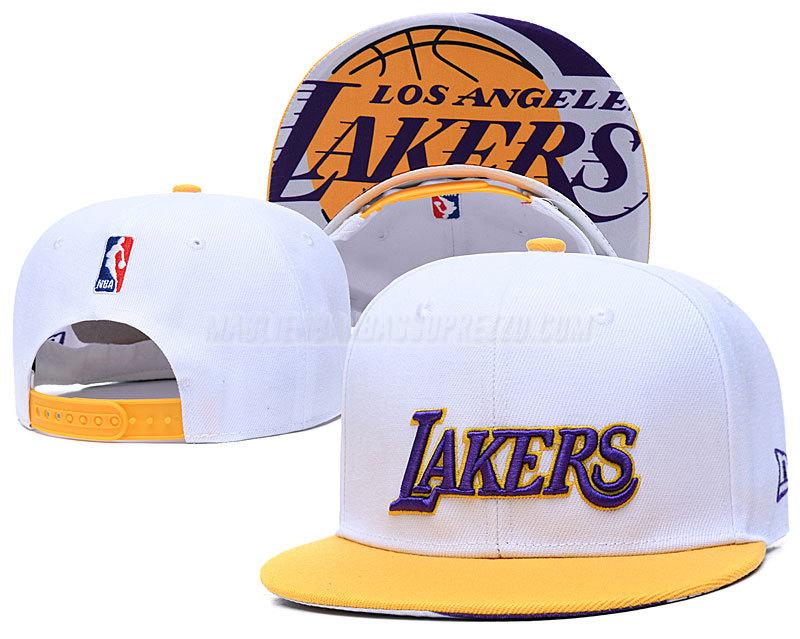 cappelli hip hop los angeles lakers di chh87 bianco