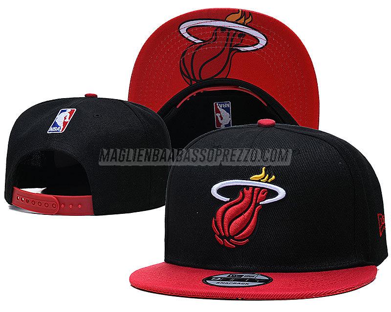 cappelli hip hop miami heat di chh144 nero