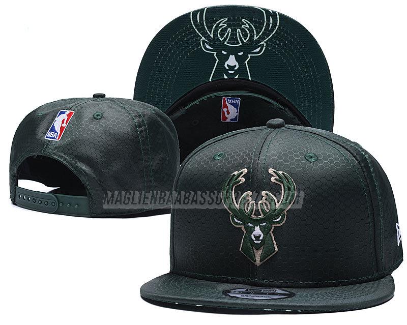 cappelli hip hop milwaukee bucks di chh151 nero