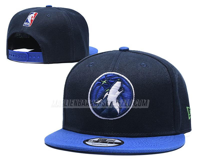 cappelli hip hop minnesota timberwolves di chh136 blu