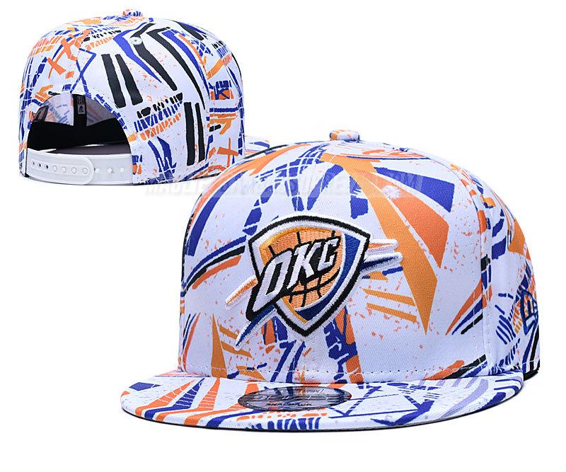 cappelli hip hop oklahoma city thunder di chh104 bianco