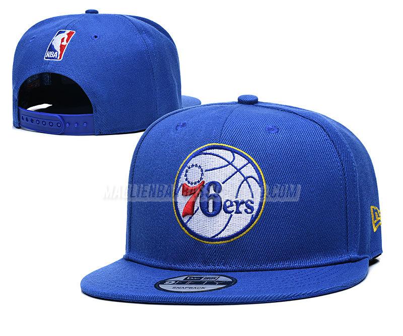 cappelli hip hop philadelphia 76ers di chh106 blu