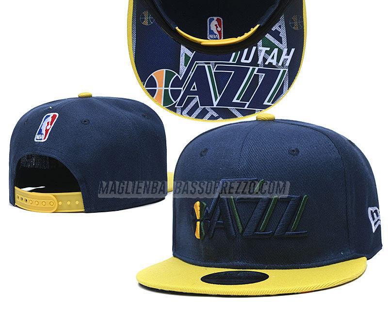 cappelli hip hop utah jazz di chh115 blu