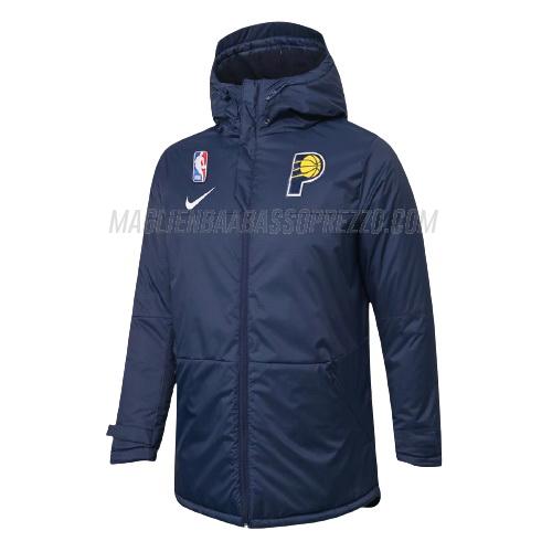 giacca in cotone indiana pacers di 2023 blu