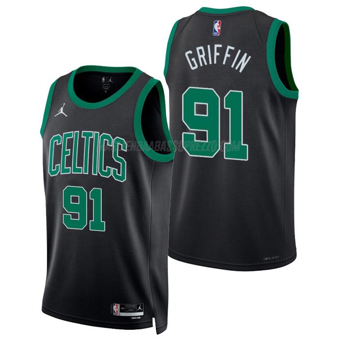 maglia blake griffin boston celtics di 91 uomo statement edition 2023 nero