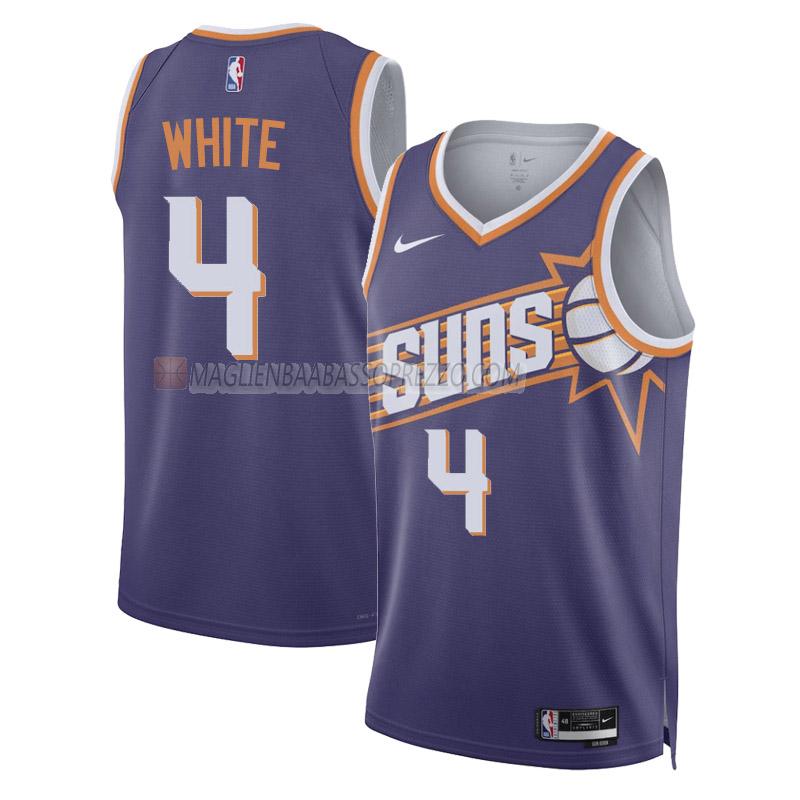 maglia chimezie metu phoenix suns di 4 uomo icon edition 2023-24 viola