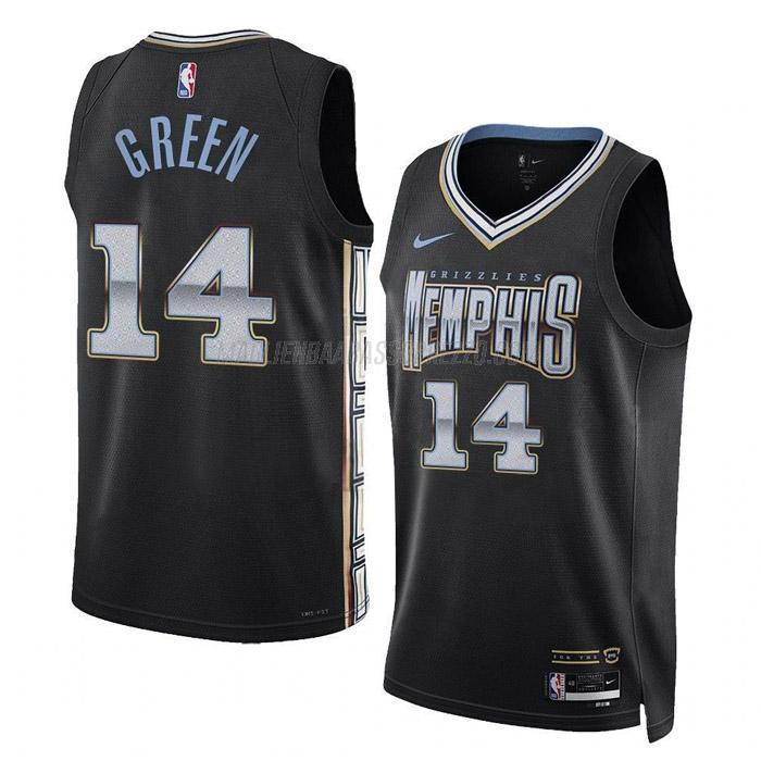 maglia danny green memphis grizzlies di 14 uomo city edition 2023 nero