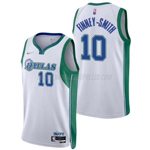 maglia dorian finney-smith dallas mavericks di 10 uomo city edition 2022 bianco