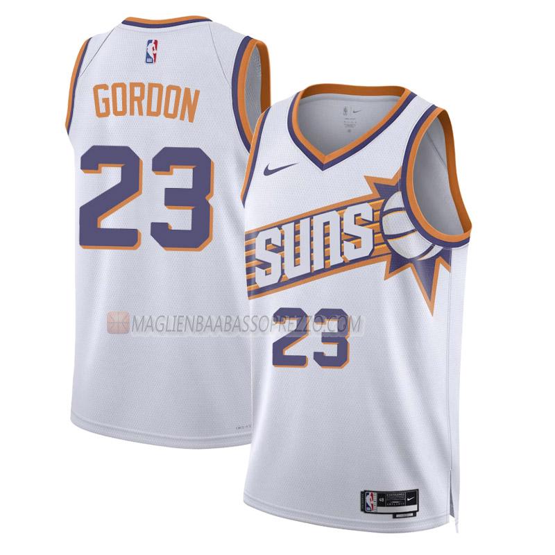 maglia eric gordon phoenix suns di 23 uomo association edition 2023-24 bianco