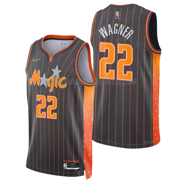 maglia franz wagner orlando magic di 22 uomo city edition 2022 nero