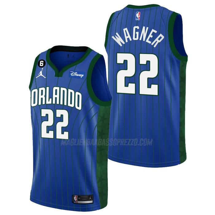 maglia franz wagner orlando magic di 22 uomo statement edition 2023 verde