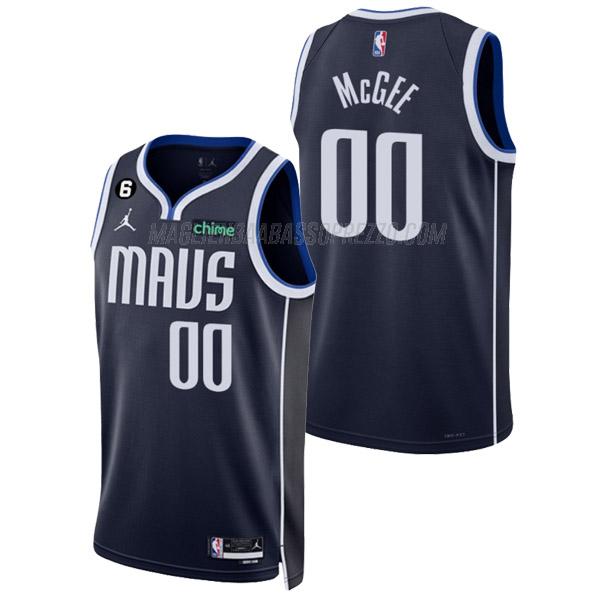 maglia javale mcgee dallas mavericks di 0 uomo statement edition 2023 blu navy