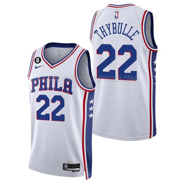 maglia matisse thybulle philadelphia 76ers di 22 uomo association edition 2023 bianco