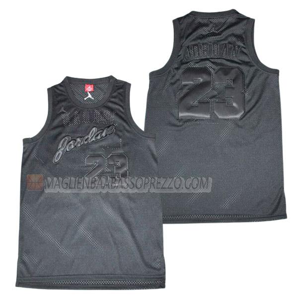 maglia michael jordan chicago bulls di 23 uomo 23210a11 grigio