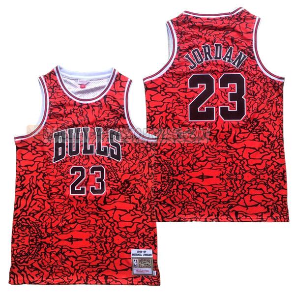 maglia michael jordan chicago bulls di 23 uomo 23210a20 rosso