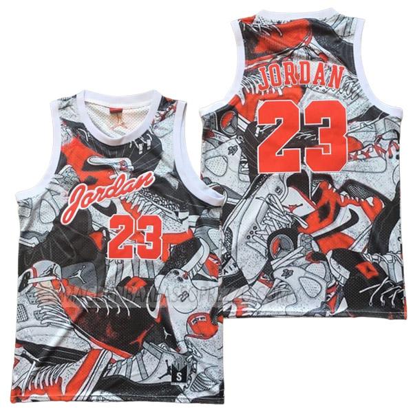 maglia michael jordan chicago bulls di 23 uomo 23210a30 grigio