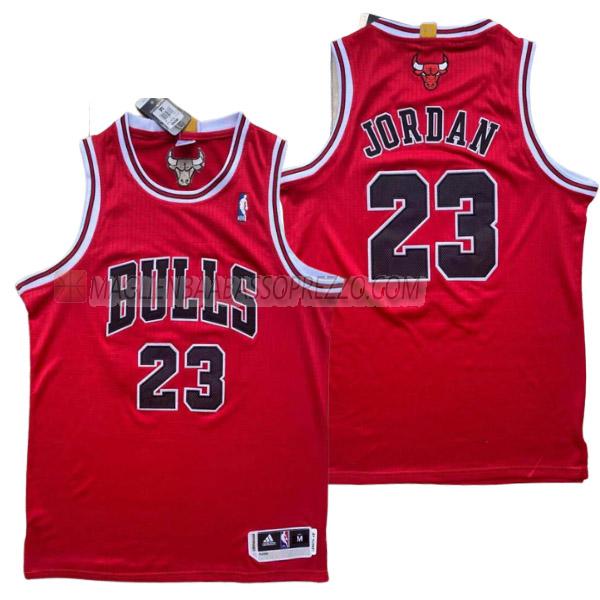 maglia michael jordan chicago bulls di 23 uomo 23210a37 rosso