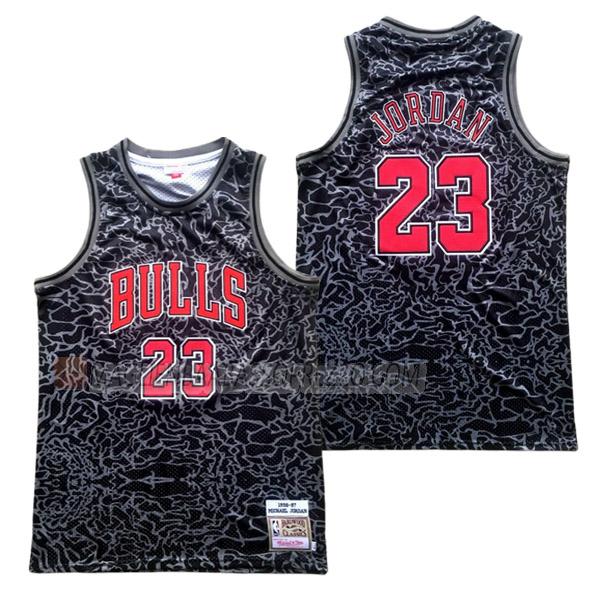 maglia michael jordan chicago bulls di 23 uomo 23210a6 nero