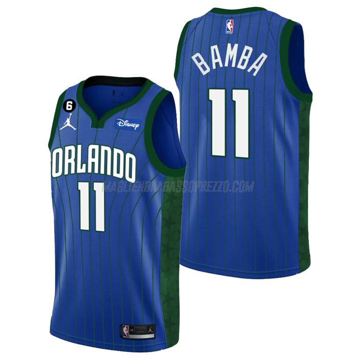 maglia mo bamba orlando magic di 11 uomo statement edition 2023 verde