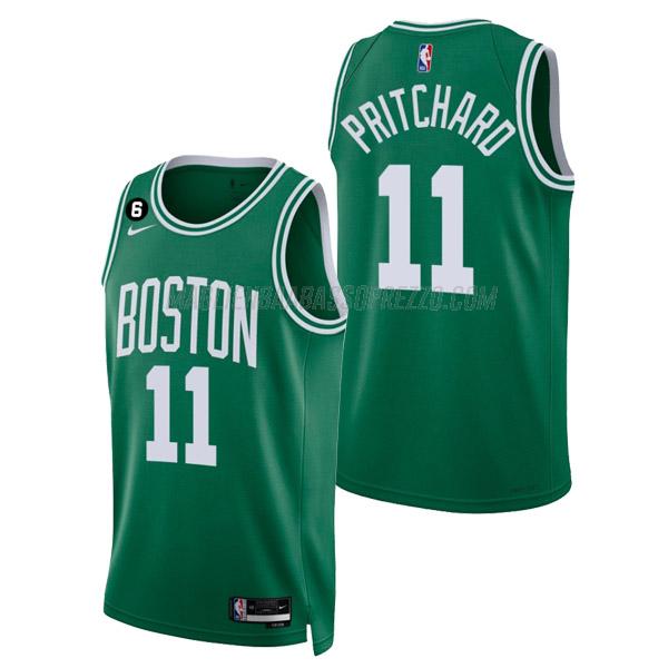 maglia payton pritchard boston celtics di 11 uomo icon edition 2023 verde