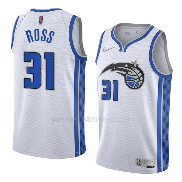 maglia terrence ross orlando magic di 31 uomo earned edition 2023 bianco