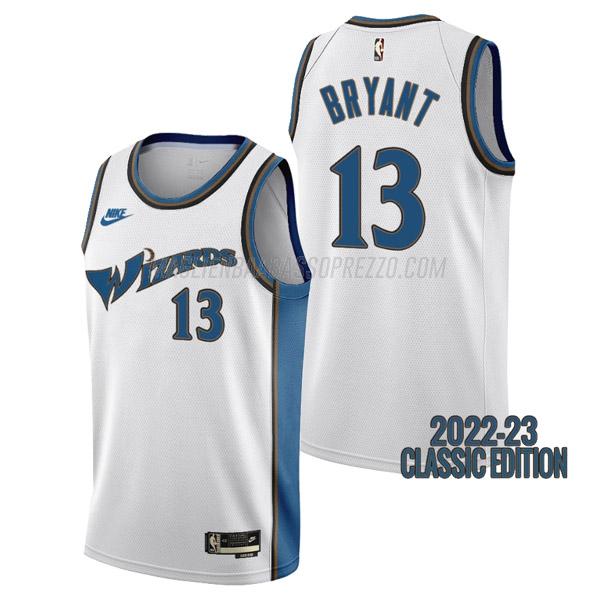 maglia thomas bryant washington wizards di 13 uomo classic edition 2023 bianco