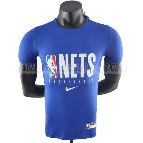 maglietta brooklyn nets di ts39 blu