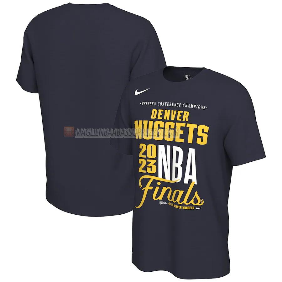 maglietta denver nuggets di 23621a11 uomo nba finals 2023 nero