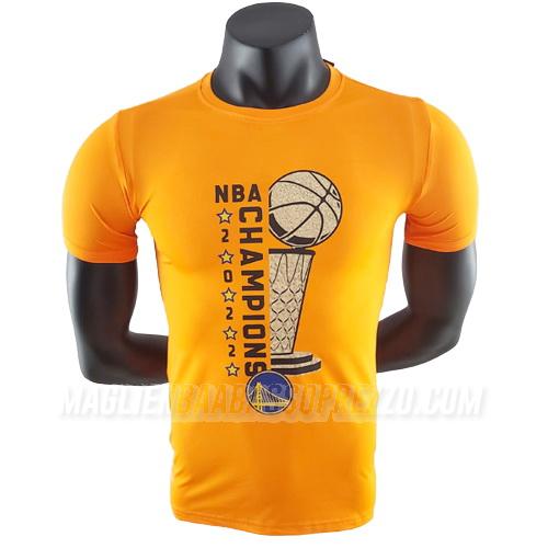 maglietta golden state warriors di ts28 giallo