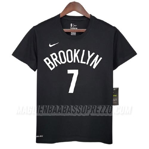 maglietta kevin durant brooklyn nets di ts15 nero